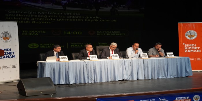 Eski çarşı kentsel dönüşüm projesinin toplantısı yapıldı